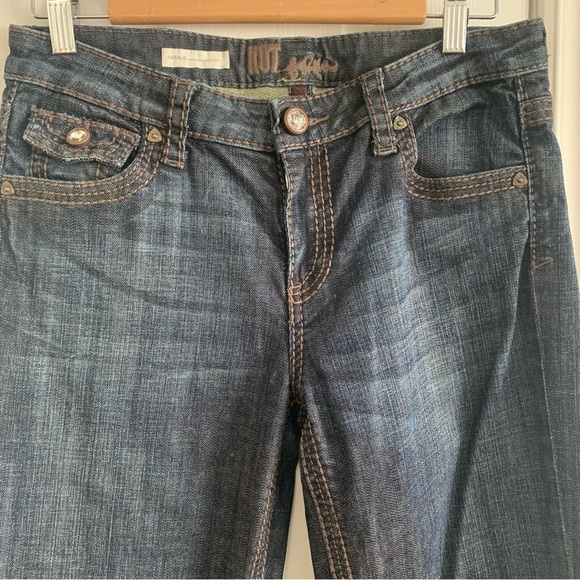 Kut from the Kloth Natalie High Rise Bootcut Jewelled Pocket Jeans - Picture 11 of 14